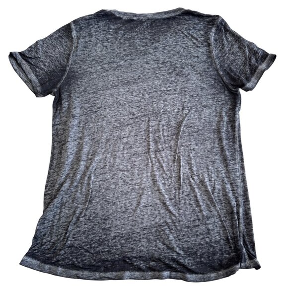 Modern Lux  Womens California Cities Burn out T-Shirt Gray Size Large - Picture 2 of 6